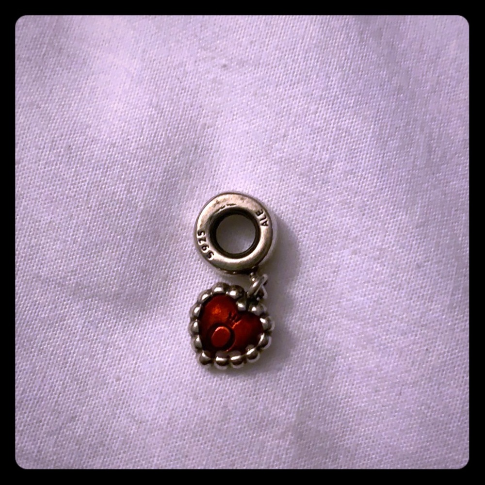 Authentic Pandora Heart Charm